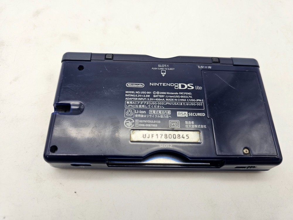 Nintendo DS Lite Console Navy Blue 845