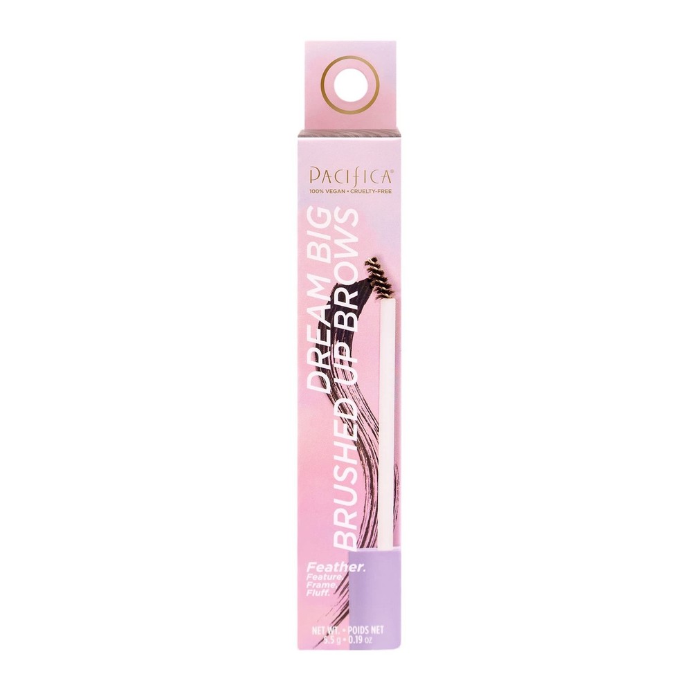 Pacifica Eyebrow Gel - Dream Big Brushed Up Brows - Deep, Makeup, Fluffy Full...