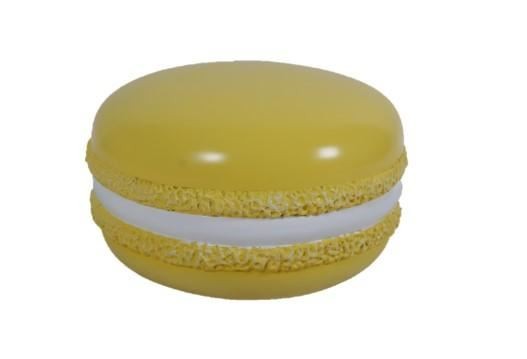 Yellow Macaroon Over Sized Resin Statue Restaurant Theme Decor Prop Display