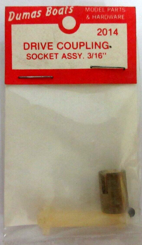 Dumas Boats 2014 Drive Coupling Socket Assembly 3/16"