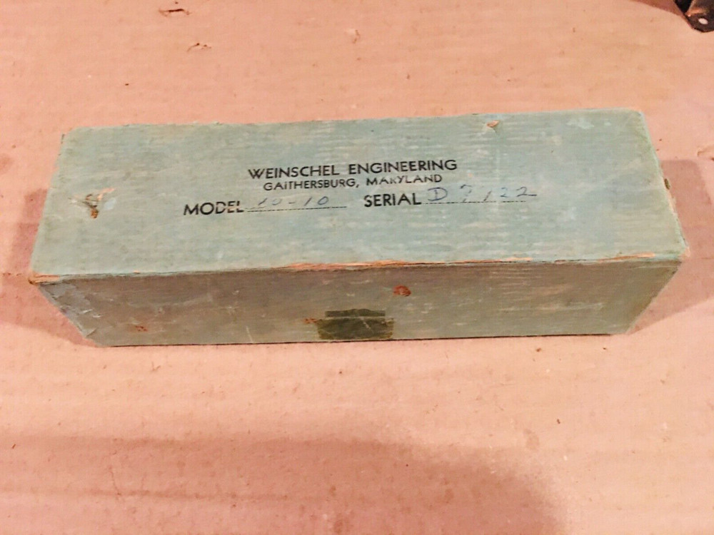 WEINSCHEL ENGINEERING model 10-10 used