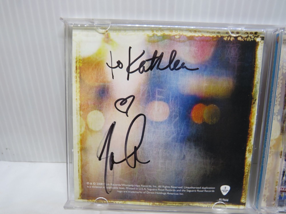 Joan Osborne Signed Autographed Little wild one CD