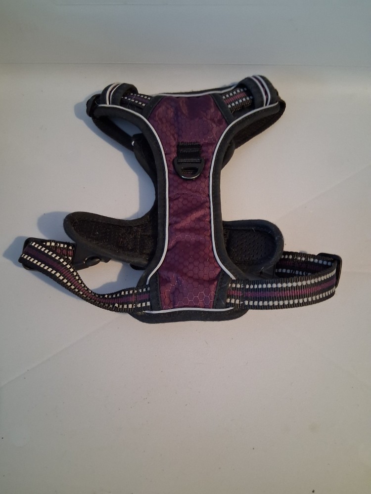 TobeRI, Purple Adjustable Harness W/Reflective Straps (S)