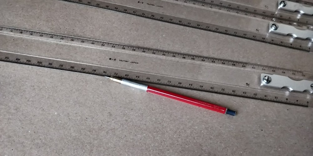 MUTOH Drafting Machine Scale / Rule 18” Model B-5