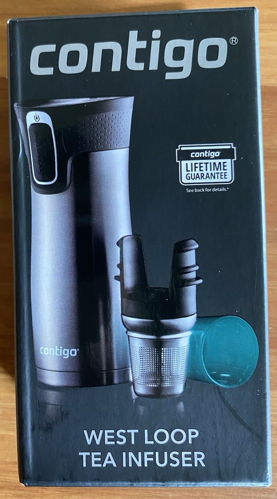 CONTIGO TEA INFUSER With Drip Cup for CONTIGO West Loop Mug. Dishwasher Safe