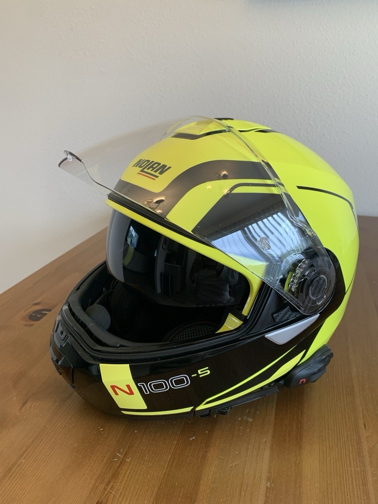Nolan n 100-5 Modular Helmet With Com System. Size large, 58-60cm