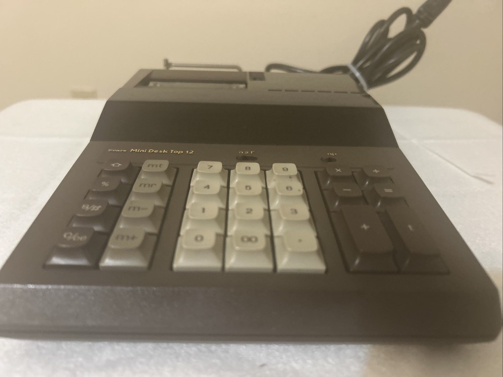 Vintage Sears PD 10 Adding Machine/Calculator Good Condition!