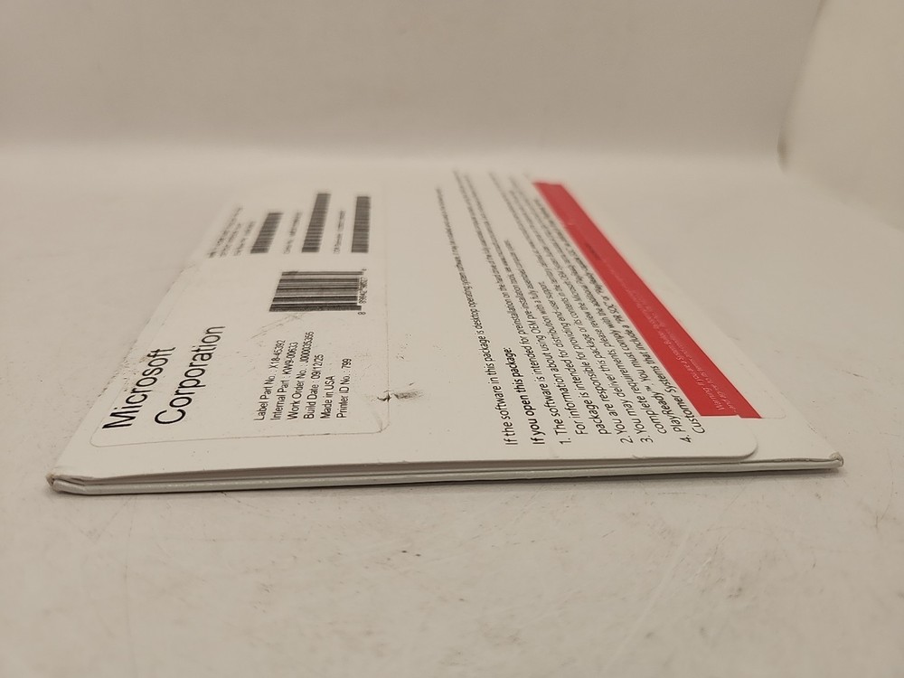 NEW Microsoft Windows 11 Home 64-Bit Software OEM Version 24H2