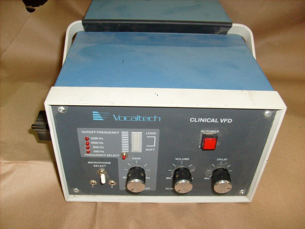 VOCALTECH CLINICAL VFD - FREQUENCY RANGE , UNTESTED