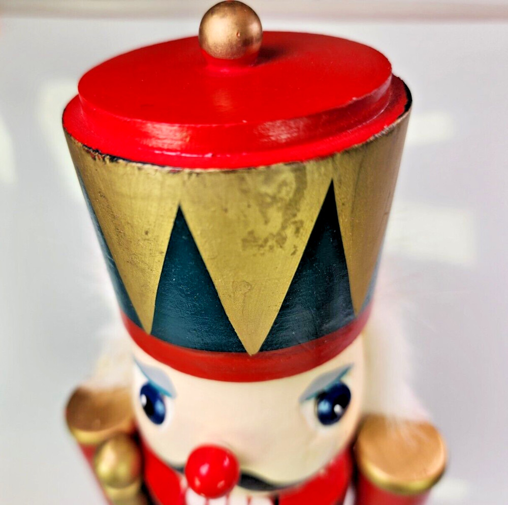 15" Nutcracker Red Yellow