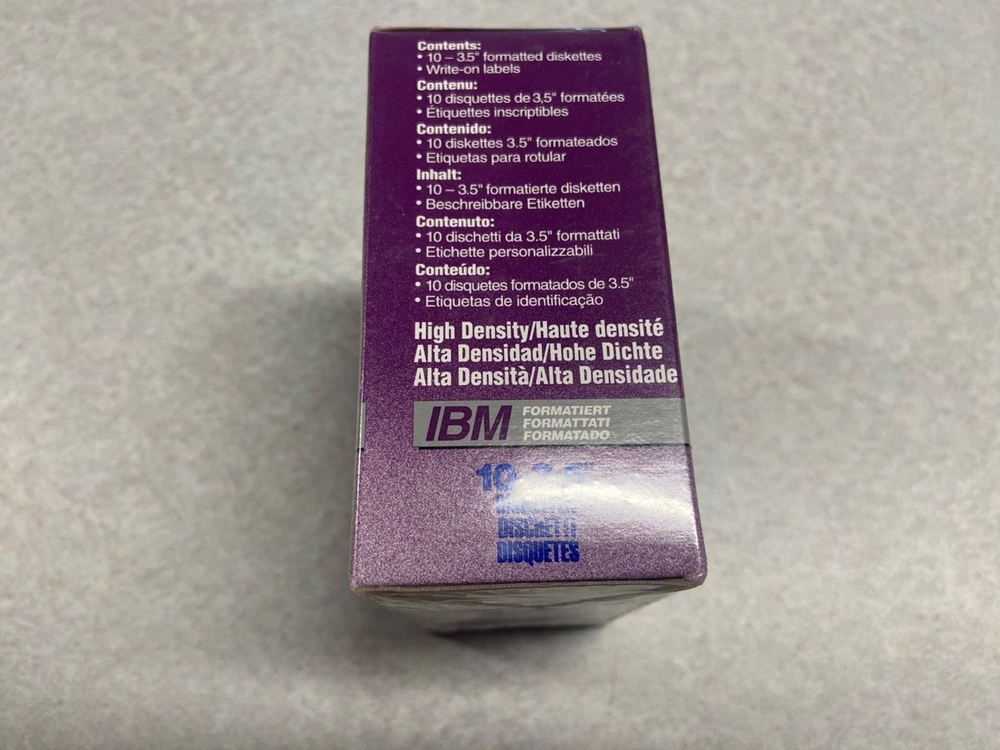 PRIMARIS 10 PACK 2 HD 3.5" HIGH DENSITY DISKETTES. (NEW)