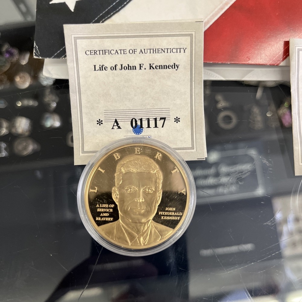 American Mint Coin 2 pack JFK Coins