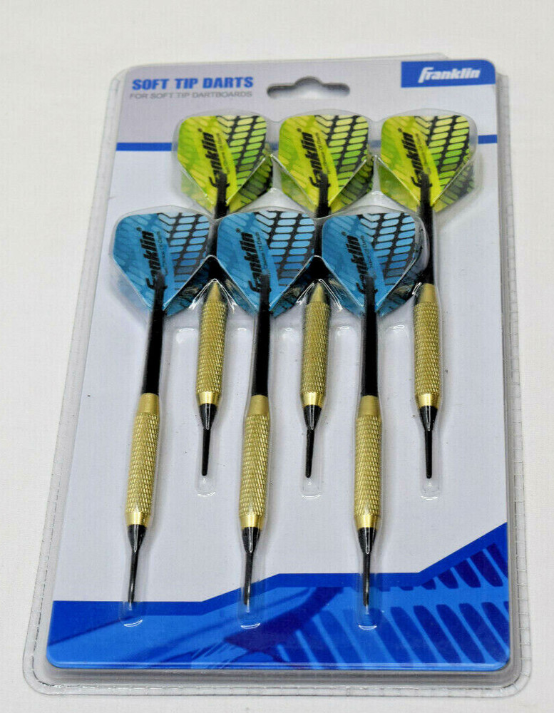 Franklin Soft Tip Darts for Soft Tip Dartboards NIP
