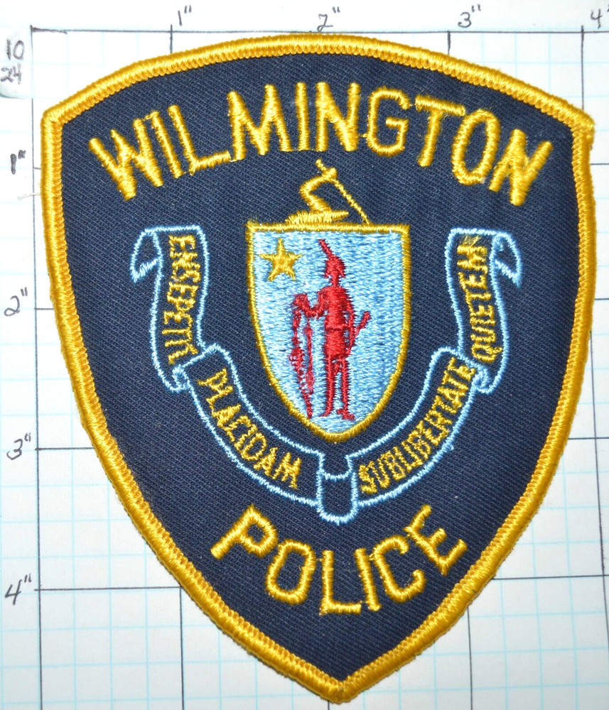 MASSACHUSETTS, WILMINGTON POLICE DEPT VINTAGE PATCH