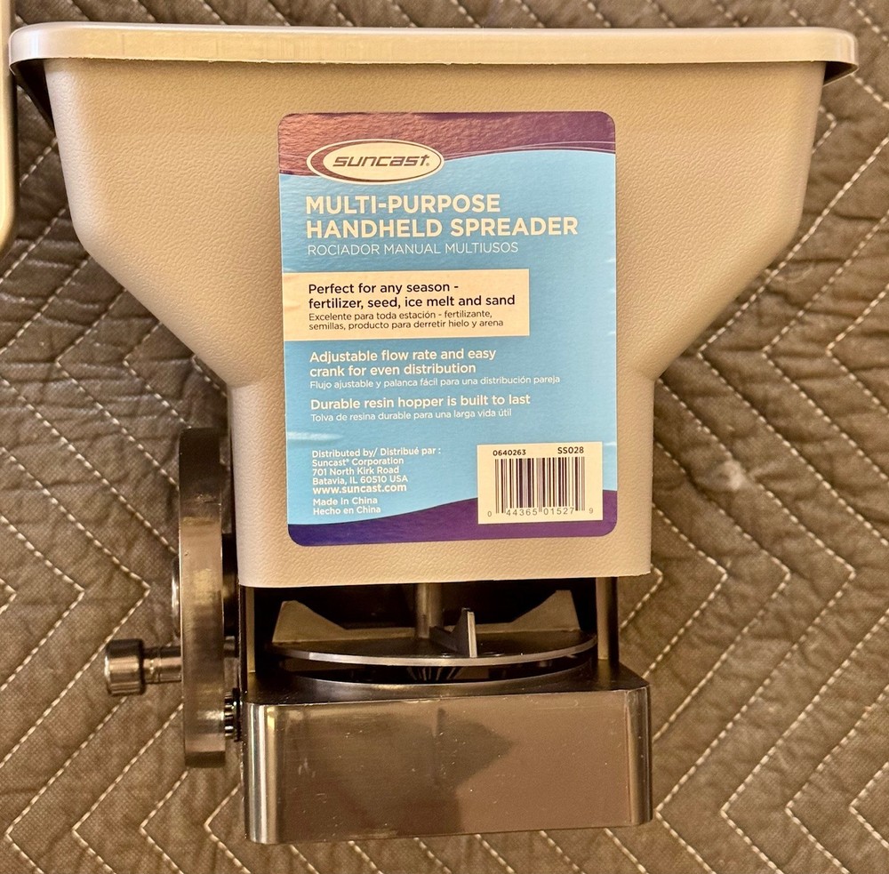 Suncast Handheld Salt IceMelt Spreaders (4 Count) Model SS028