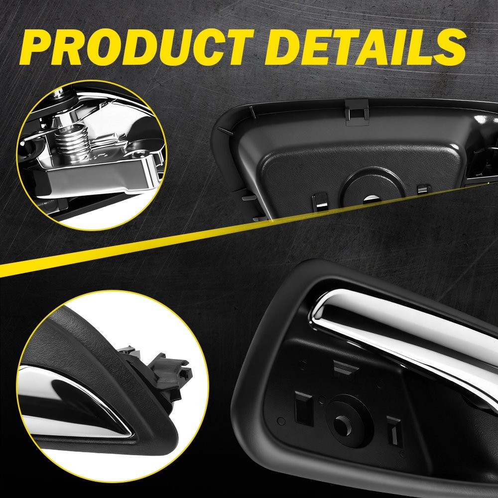 2X Interior Door Handle Front OR Rear Left Right Side For 2011-2015 Chevy Cruze
