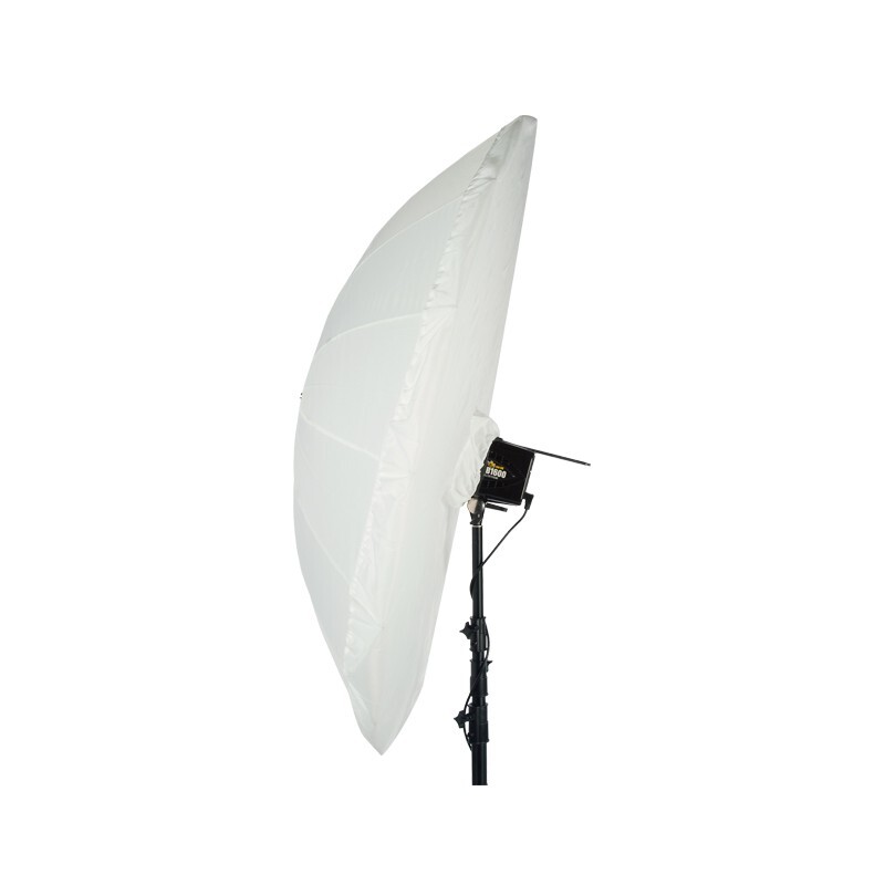 Paul C. Buff 51" White PLM Umbrella W/ Free Black OC & Front White Diffuser