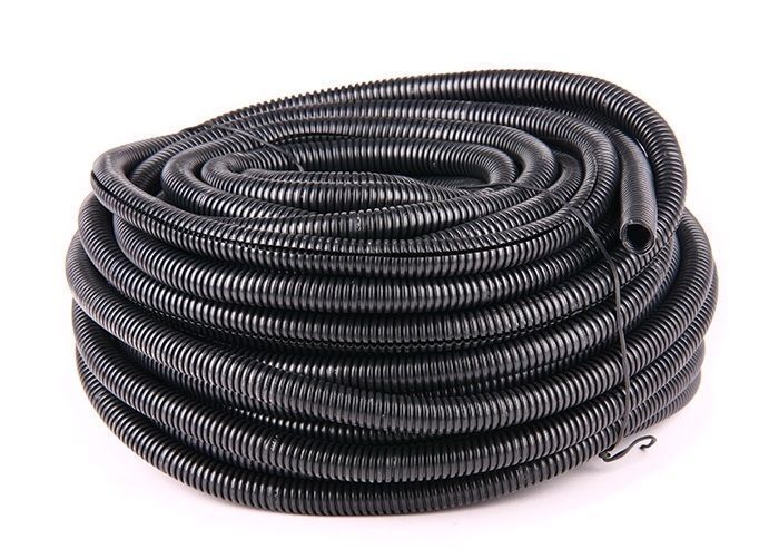 MPI 125-0140 1/4" x 50' Premium Black Split Conduit Electrical Wire Wrap