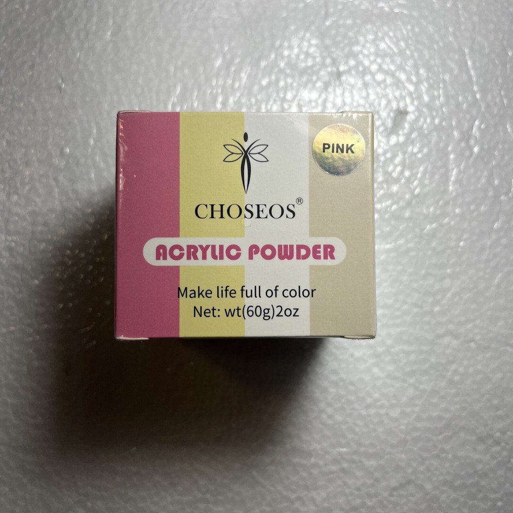 choseos acrylic powder pink 2 oz