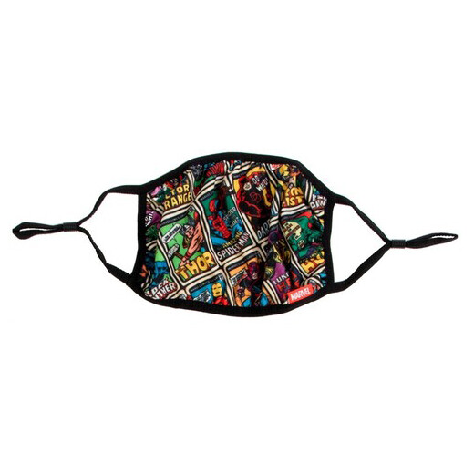 Marvel Comic Strip Reusable Washable Face Mask