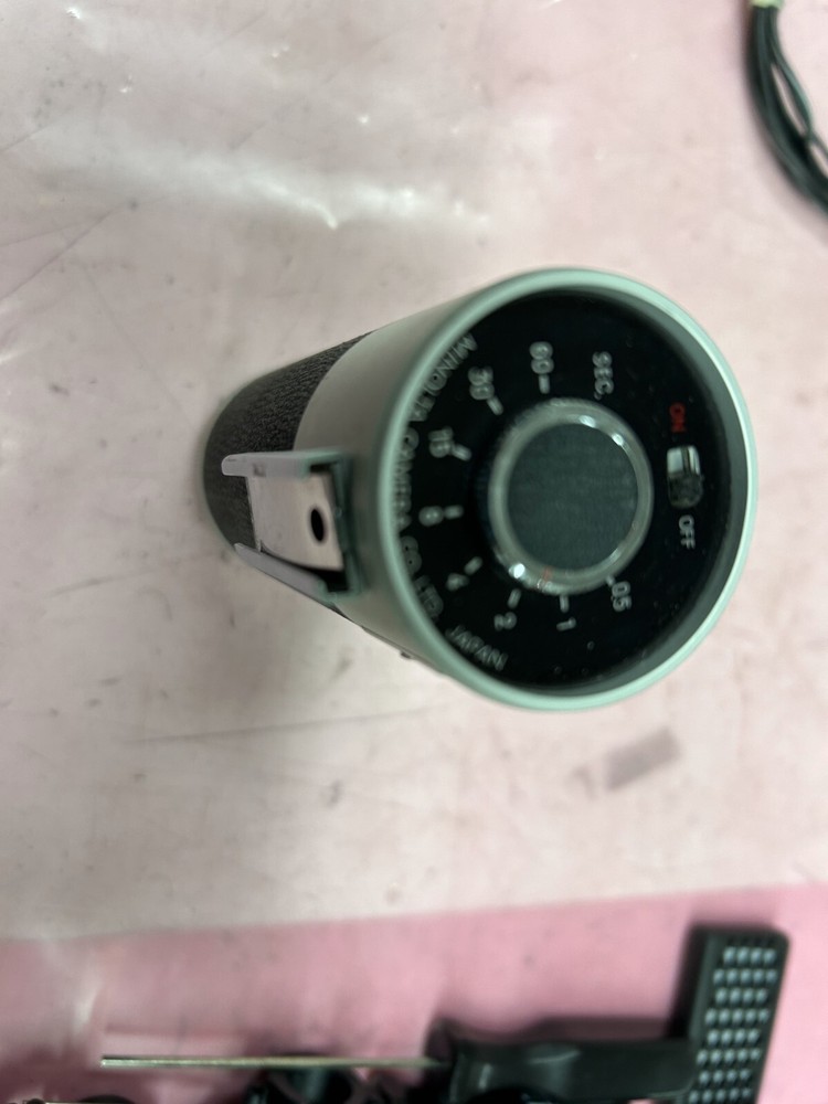 Vintage MINOLTA INTERVALOMETER-P ENGRAVING ERROR/134646