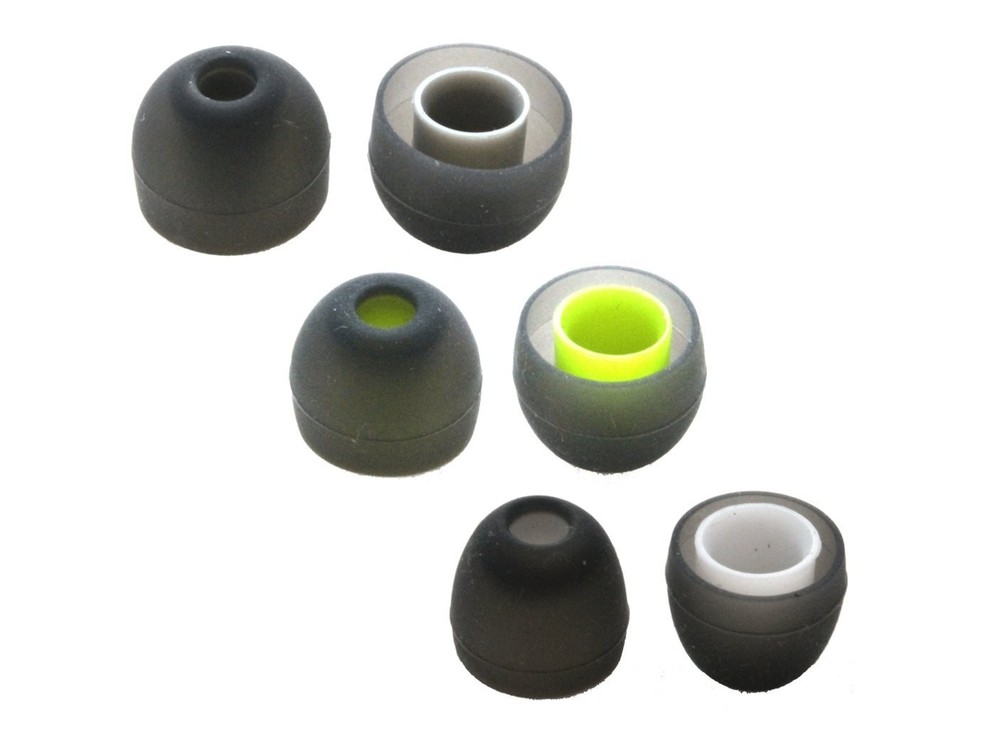 3 Pair Memory Foam & 3 Silicone Rubber Replacement Earbuds, Ear S/M/L