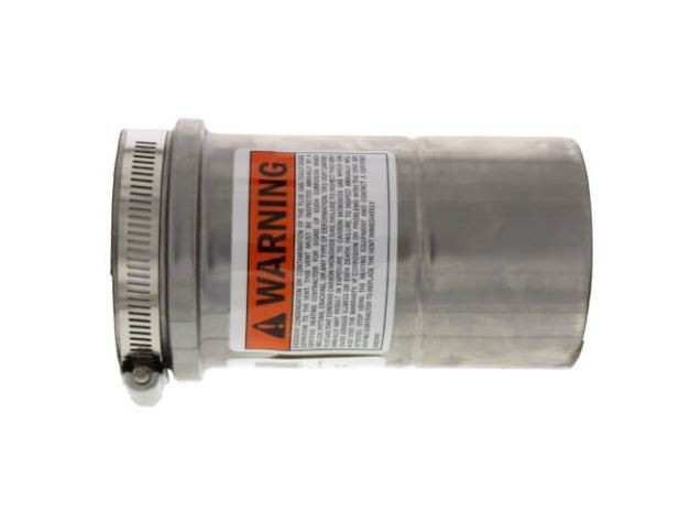 Z-Flex Z-Vent 3" x 6" Stainless Steel Vent Pipe (2SVEPWCF03.5)