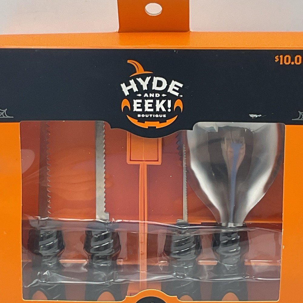 Hyde And EEK 4 Deluxe Carving Tools Black