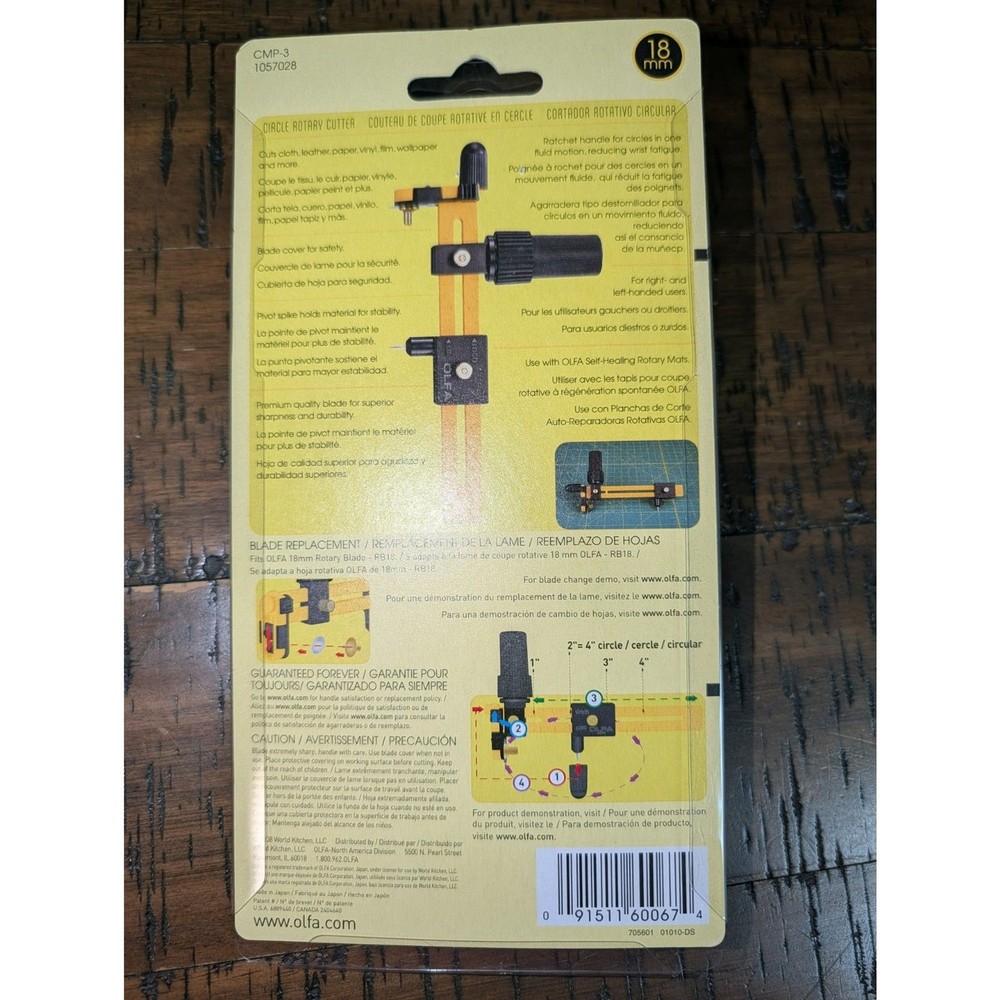 OLFA 18mm Rotary Cutter Circle CMP-3