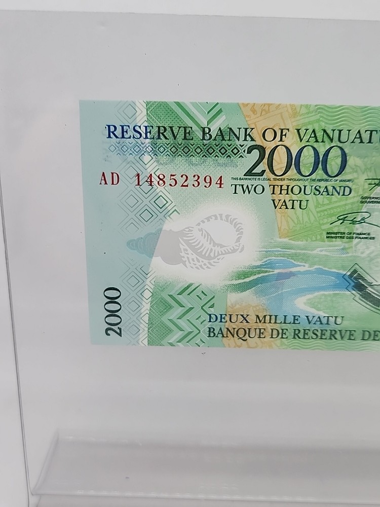Vanuatu, 2000 Vatu, 2014, POLYMER, Birds