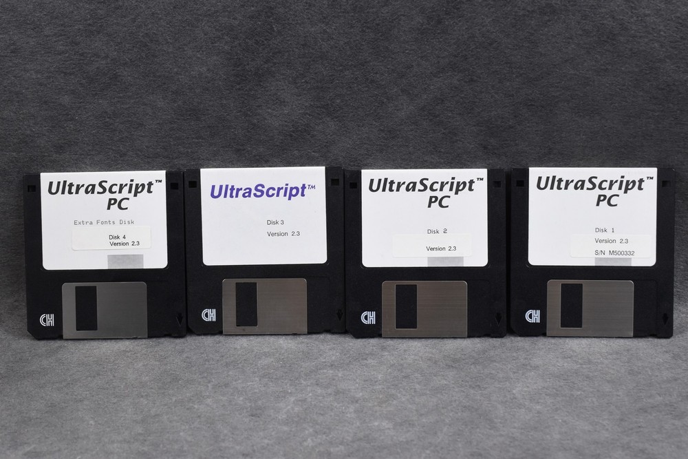 36-Disc Lot 1990s PC Floppy Disks: Utilities, Graphics, Office, Drivers