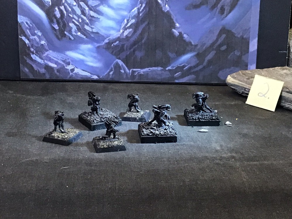 Movie Aliens figures (6) #2 25mm