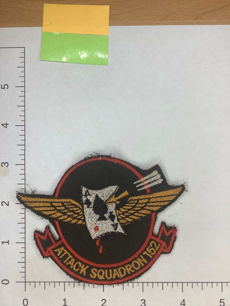 VINTAGE US NAVY ATTACK SQUADRON 152 SQUADRON PATCH