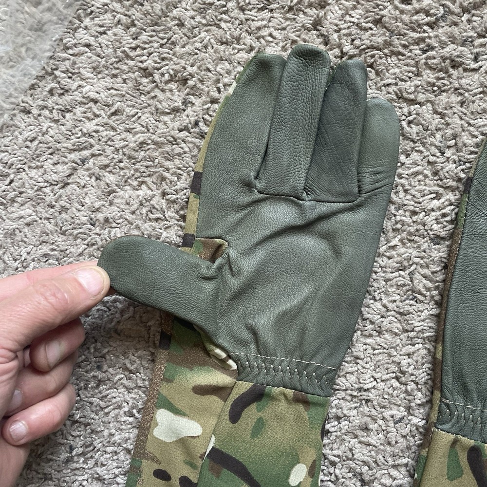 MASSIF Cold Weather Flight Gloves Prototype Multicam Size 10