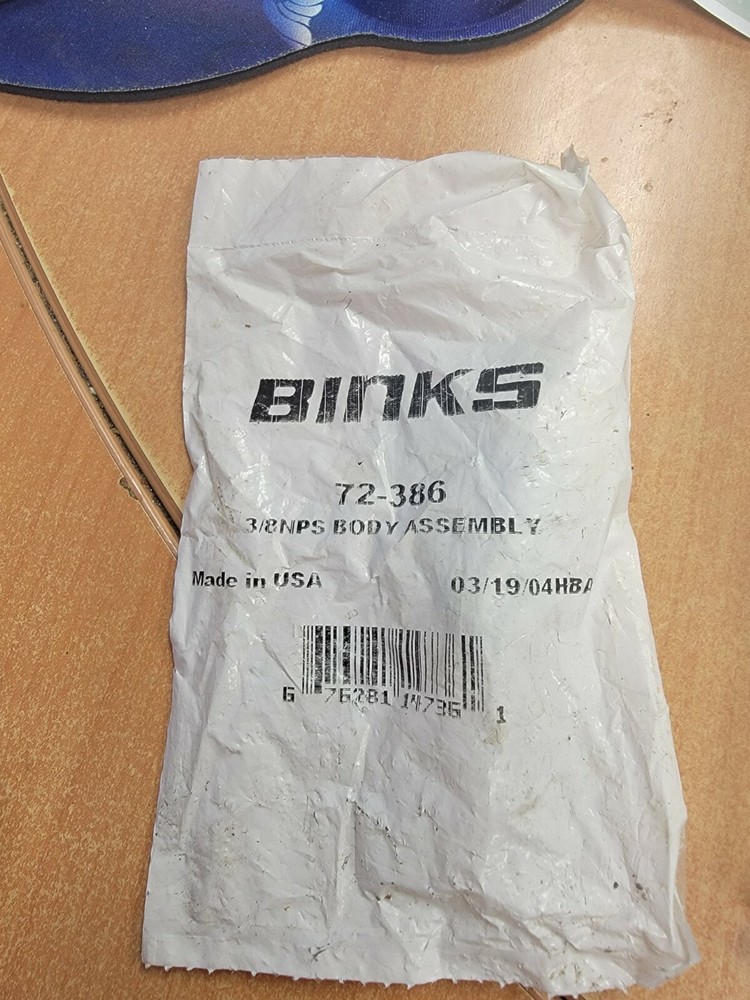 BINKS 72-386