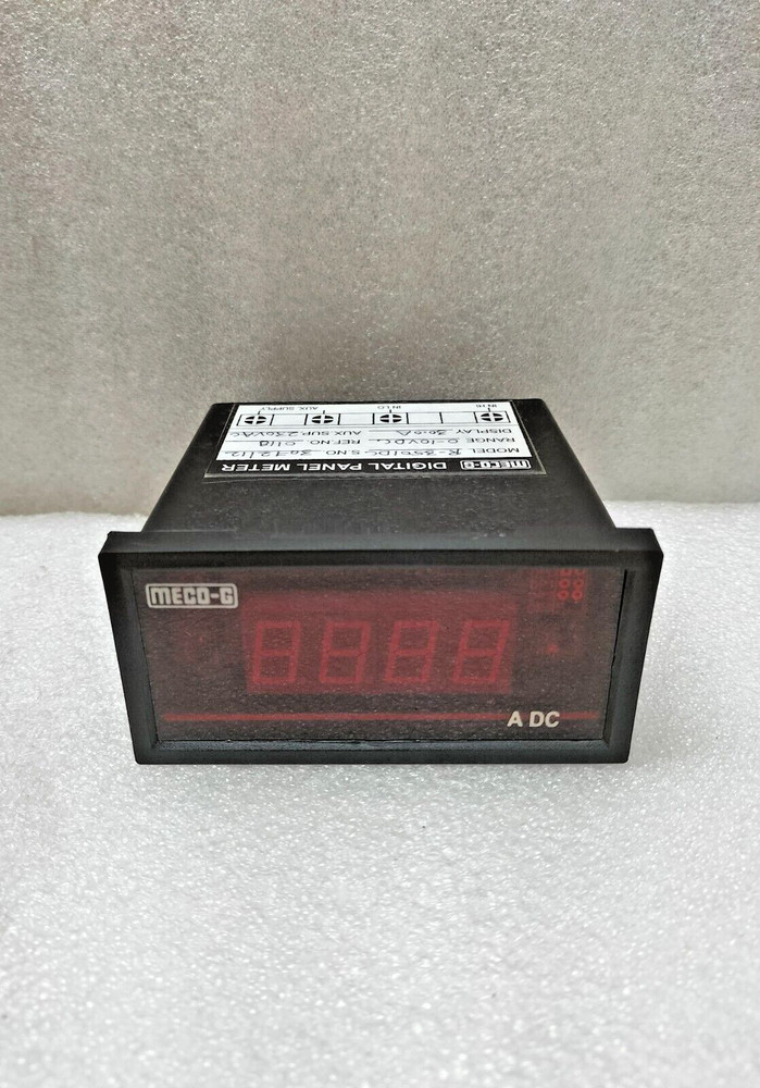 MECO-G R-3501DC RESCALABLE DIGITAL PANEL METER RANGE 0-10 VDC