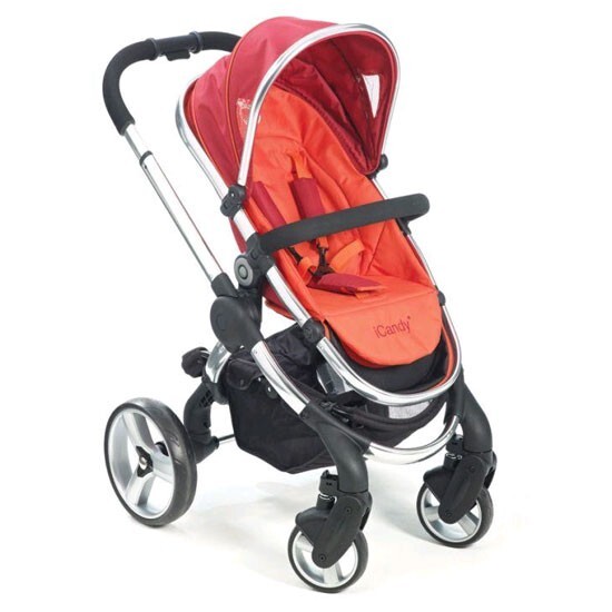 iCandy  Peach Chrome Stroller - Tomato
