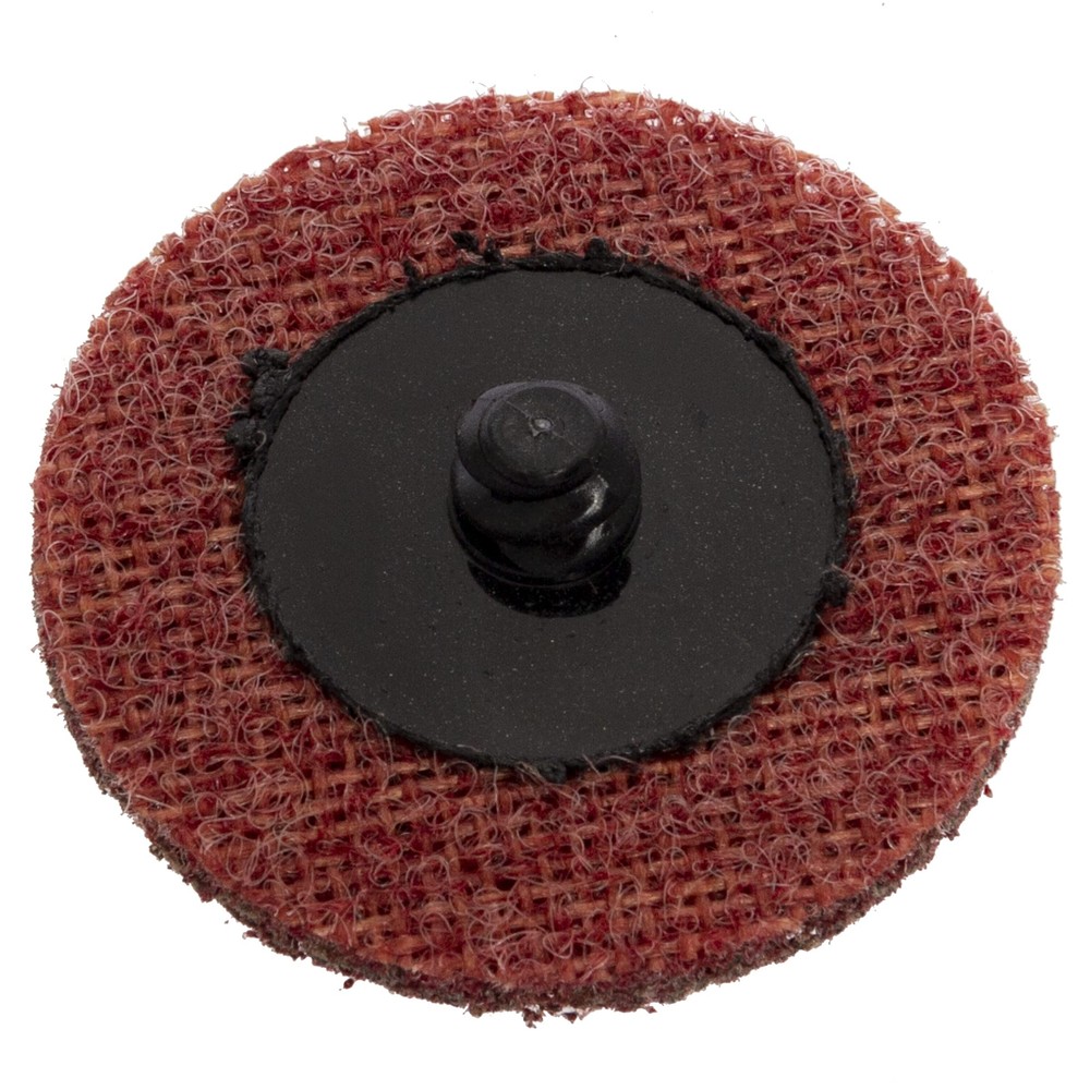 Myers 25-Pack Burgundy/Medium Quick Change Surface Conditioning Discs, 2” Dia...