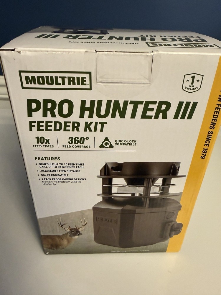 Moultrie Pro Hunter III Feeder Kit