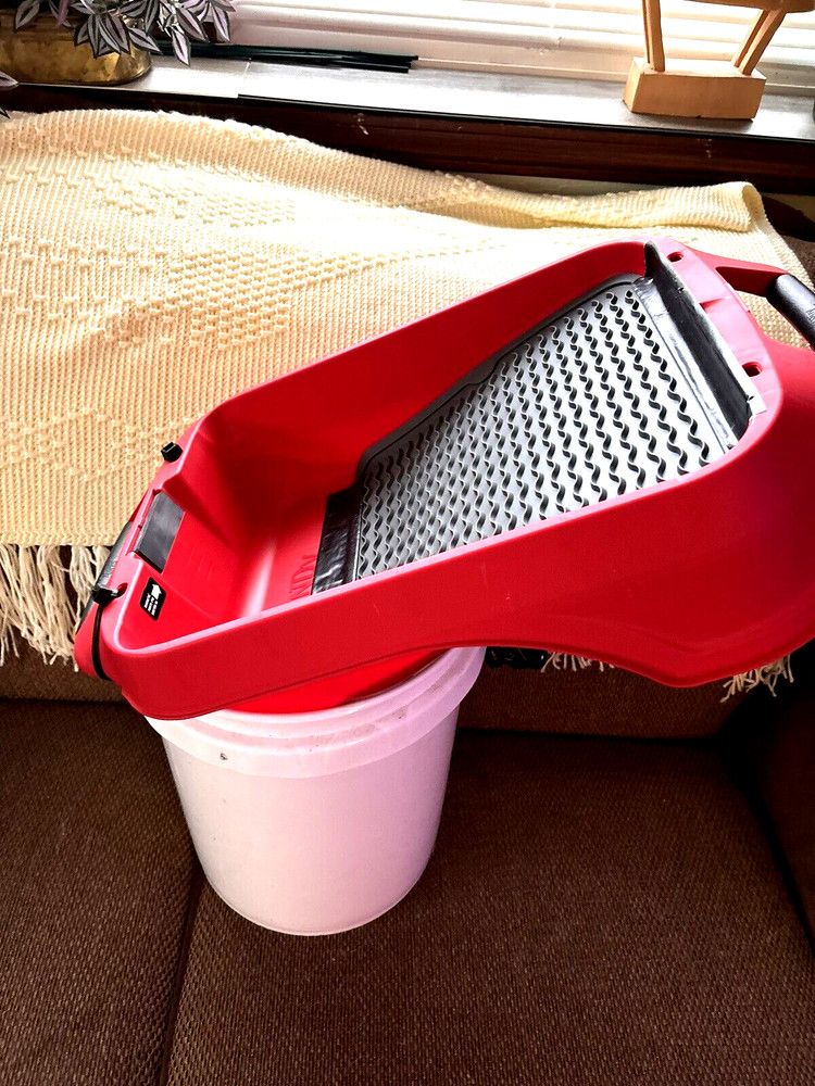 SILICONE SLUICE BOX PAN GOLD CUBE DREAM Step Sifter Mining