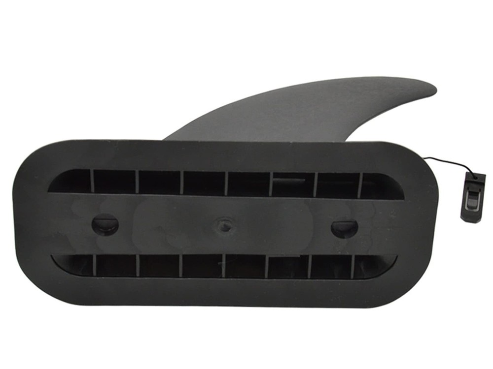 Jashem Surf Board Fin 9" Inflatable Paddleboard Replacement Large, black