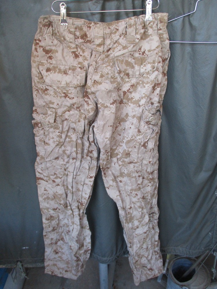USMC Desert FROG, FR Combat Pants, MEDIUM REGULAR