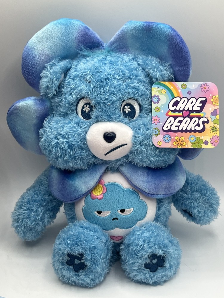 2026 Care Bears Easter ~ Grumpy Bear As A Flower ~ Approx 10" Plush ~ NEW