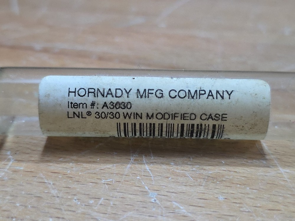 Hornady Lock-N-Load 30-30 Winchester Modified Case A3030