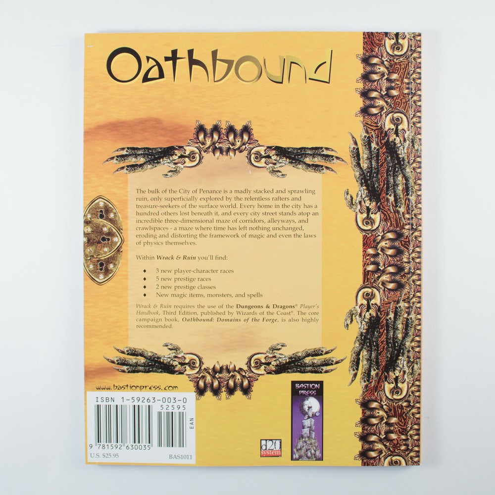 Wrack & Ruin - Oathbound - d20 - D&D 3rd Edition - BAS1011 - Bastion Press