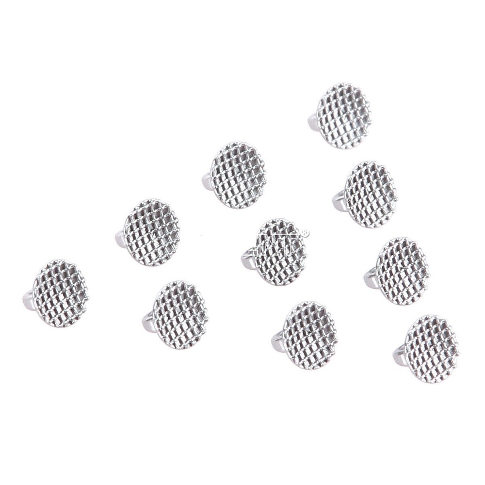 Dental Orthodontic Bondable Direct Bond Eyelet Lingual Buttons Round/Rectangular