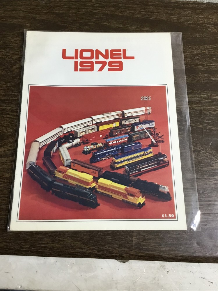 1979 LIONEL TRAINS CONSUMER CATALOG ORIGINAL PACKAGING