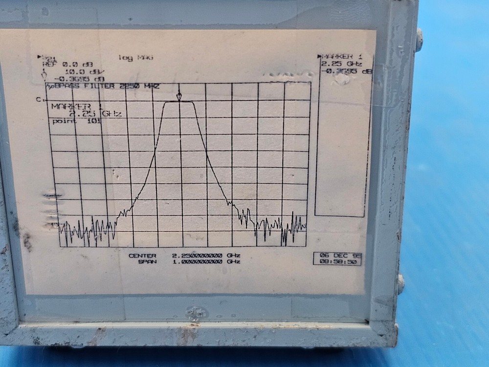 Telonic TTF2250-5-5EE TUNABLE BANDPASS FILTER