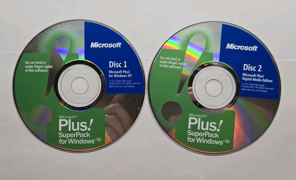 Microsoft Plus! SuperPack for Windows XP With Untested Product Key