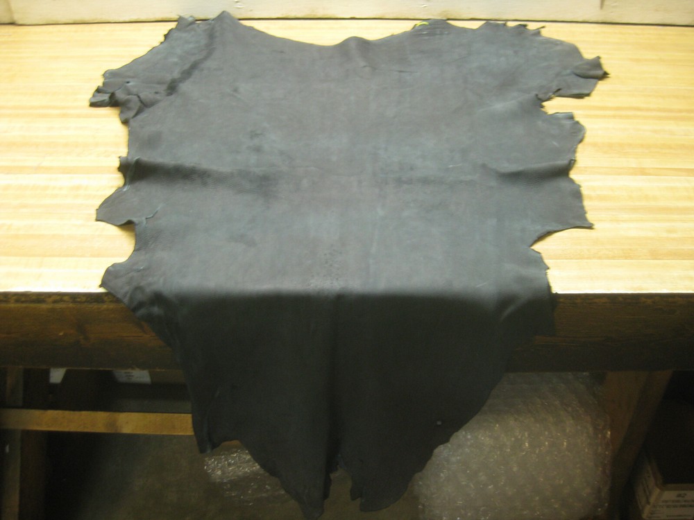 Black Top Grain Deer Leather # 0010486 ROW 71